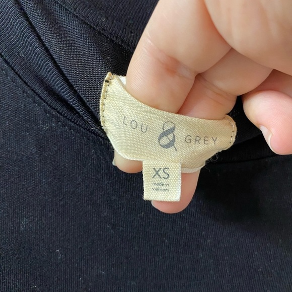 NWOT L&G Signaturesoft Jersey Flounce Midi Dress - Picture 3 of 5